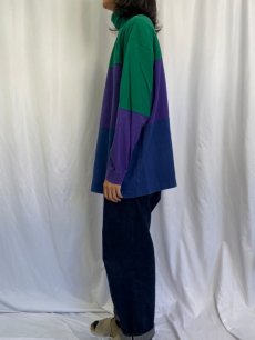 画像3: 90's GAP 切り替えデザイン タートルネックロンT XL (3)