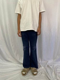 画像2: 70's Levi's 646-1517 ベルボトム コーデュロイパンツ W32 (2)