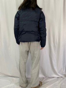 画像4: GAP 裏フリース ダウンジャケット NAVY M (4)