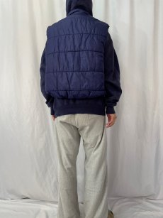 画像4: 80〜90's L.L.Bean USA製 パッカブル 中綿入り ナイロンベスト XL (4)