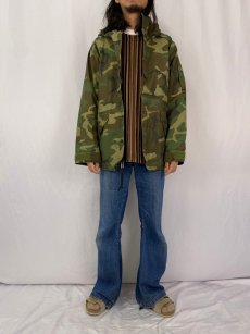 画像2: 90's U.S.MILITARY ECWCS ウッドランドカモ パーカ GEN1 後期 MEDIUM REGULAR (2)