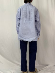 画像4: Ralph Lauren "CLASSIC FIT" ストライプ柄 コットンボタンダウンシャツ 17 1/2 (4)