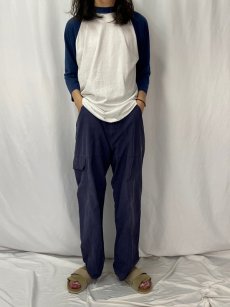 画像2: Levi's L2 コットン×ナイロン カーゴパンツ W35 (2)