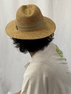 画像4: STETSON リボンデザイン ストロー中折れハット (4)