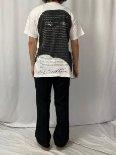 画像4: 90's Ludwig van Beethoven 音楽家 大判プリントTシャツ (4)