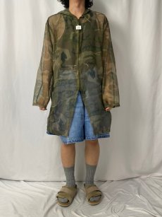 画像2: HUNTING CLOTHES  カモ柄 メッシュジップパーカー (2)