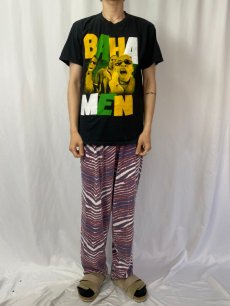 画像2: BAHA MEN レゲエバンド フォトプリントTシャツ M (2)