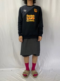 画像2: UMBRO "flamingo LANDO" ポリエステルスウェット L (2)