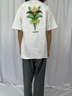 画像4: 90's POWELL PERALTA USA製 "Tony Hawk" CLAW プリントＴシャツ XL (4)