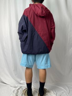 画像4: 90's GAP 2トーン ナイロンアノラックパーカー XL (4)