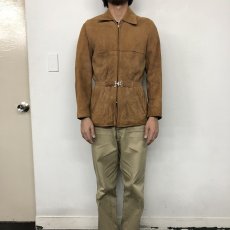 画像2: 50's〜60's Nubuck Sports Jacket (2)