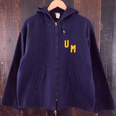 画像2: 60's Champion ランタグ "UM" パッチ付きウールジャケット (2)