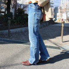 画像4: 70's Levi's 517 single フレアデニムパンツ W29 (4)