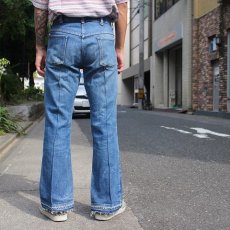 画像5: Feeet2nd ORIGINAL Remake Center Press Denim Pants W32 (5)