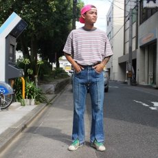 画像1: Feeet2nd ORIGINAL Remake Center Press Denim Pants W32 (1)