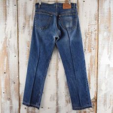 画像2: Feeet2nd ORIGINAL Levi's USA製 501 Remake Center Press Denim Pants W32 (2)