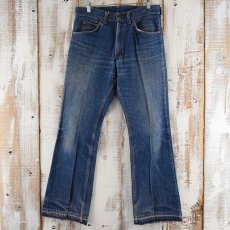 画像2: Feeet2nd ORIGINAL Remake Center Press Denim Pants W32 (2)