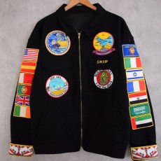 画像1: 90's U.S.NAVY USS SIMPSON (FFG-56) Crew Jacket (1)