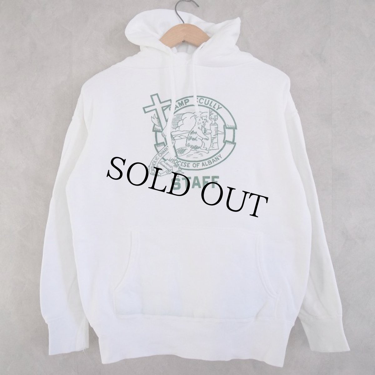 画像1: 50's "CAMP SCULLY STAFF" Sweat Hoodie (1)