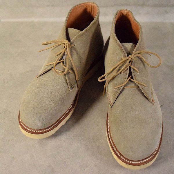 2120 Handcrafted Suede Chukka Boots size8 箱付き UNMARKED ハンド ...