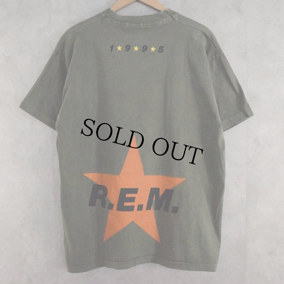 画像1: 90's R.E.M USA製 Music T-shirt XL (1)