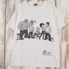 画像1: 90's USA製 POPEYE × BETTY BOOP キャラクターパロディTシャツ (1)