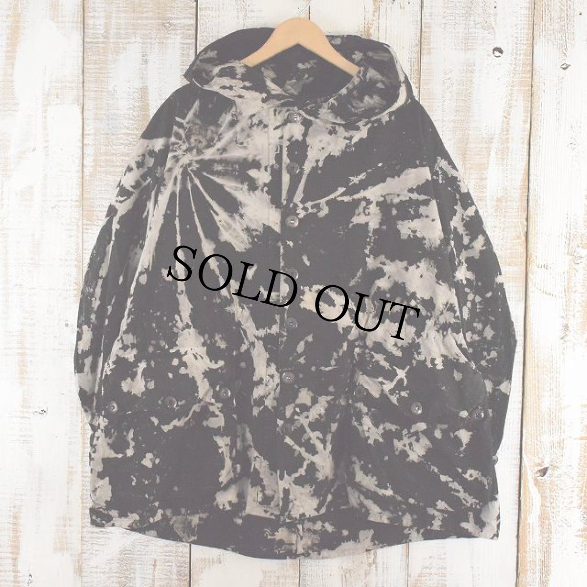 画像1: SWEDISH ARMY M-62 Snow Camouflage Parka OVER DYED (1)