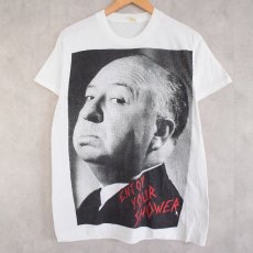 画像1: 70's〜80's Alfred Hitchcock  "Everett Collection" 映画監督 T-shirt XL (1)