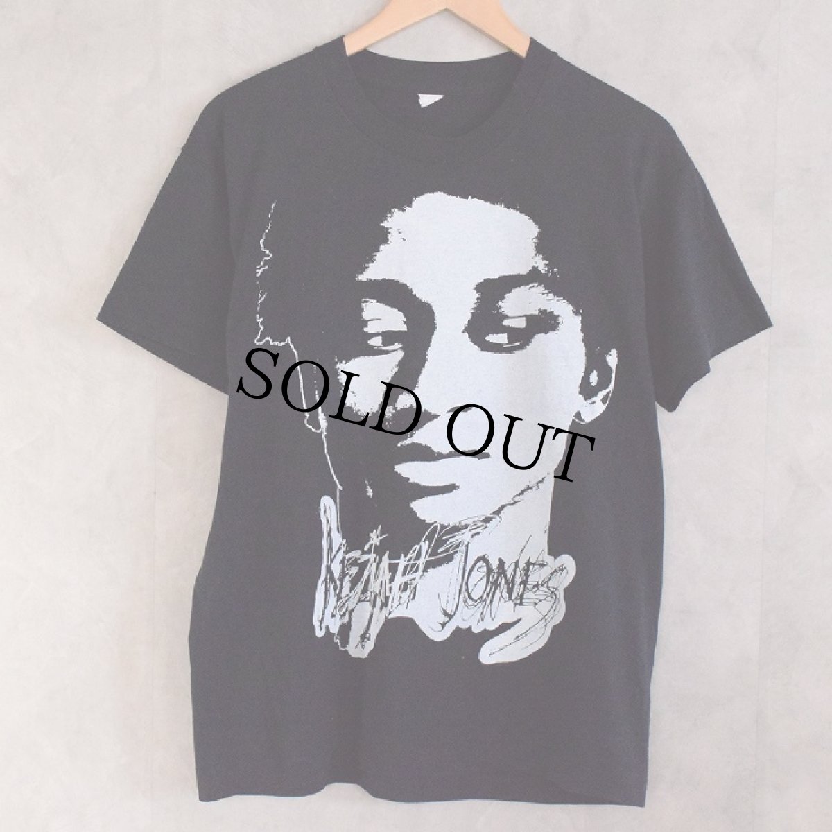 画像1: 90's KEZIAH JONES Funk Musician T-shirt (1)