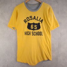 画像1: VINTAGE ROSALIA HIGH SCHOOL リバーシブルT-shirt (1)