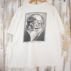 画像1: 90's "THE GUMBY" USA製 M.C. EscherパロディTシャツ XL (1)