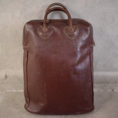 画像1: 50's〜 L.L.Bean "Vacuumand Lunch Box Set" Leather Handle Bag (1)