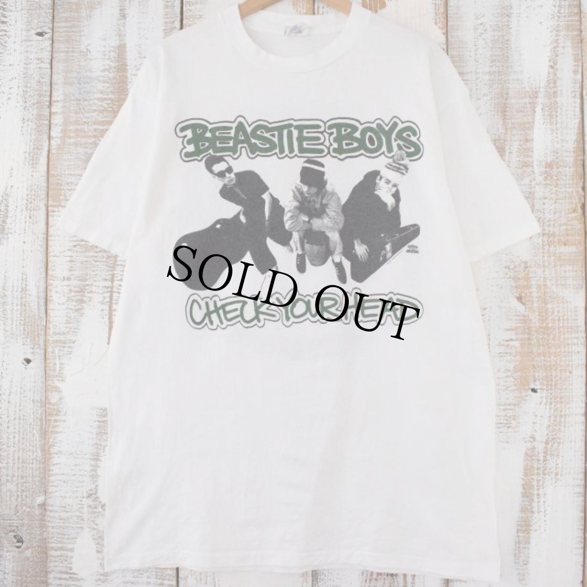 画像1: 90's BEASTIE BOYS USA製 ヒップホップTシャツ XL (1)