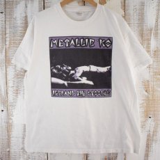 画像1: 90's IGGY AND THE STOOGES "METALLIC 'KO" ロックバンドTシャツ L (1)