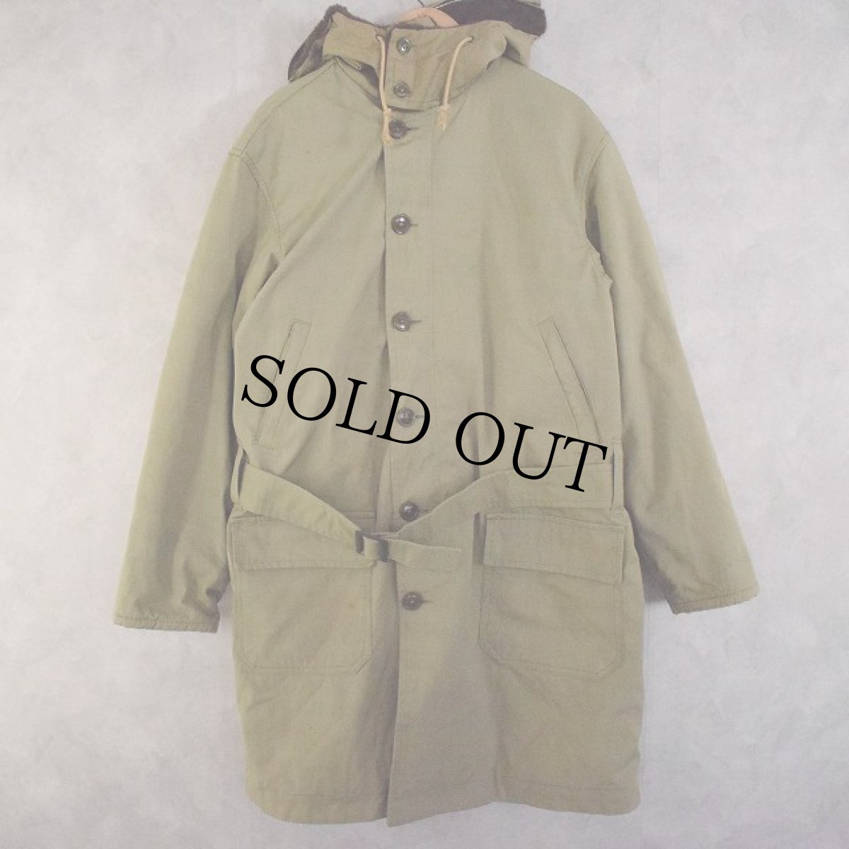 画像1: U.S.ARMY M-41 Overcoat pile liner Parka (1)