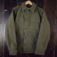 画像2: 70's U.S.NAVY A-2 ステンシル入り デッキジャケット SMALL (2)