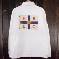 画像2: POLO Ralph Lauren ワッペン付き ラガーシャツ L (2)