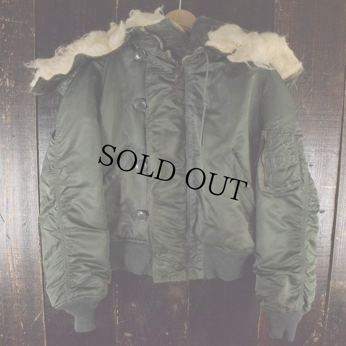 画像1: 70's U.S.AF N-2B Flight Jacket MEDIUM (1)