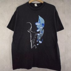 画像1: John Coltrane USA製 "Giant Step" ジャズサックスプレイヤー アルバムプリントTシャツ (1)