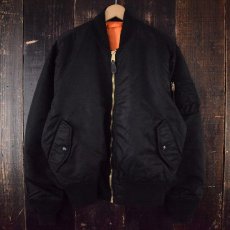 画像1: 90's〜 ALPHA INDUSTRIES,INC. 民間用 MA-1 フライトジャケット LARGE (1)