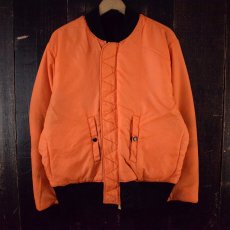 画像2: 90's〜 ALPHA INDUSTRIES,INC. 民間用 MA-1 フライトジャケット LARGE (2)