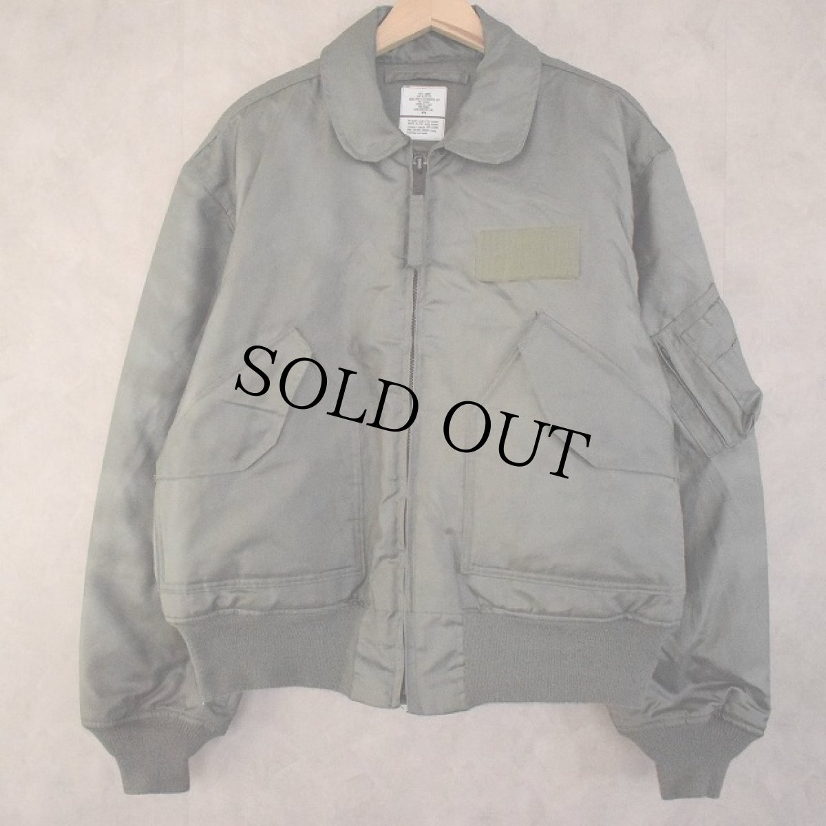 画像1: 90's U.S.AIR FORCE by ALPHA INDUSTRIES CWU-45/P Flight Jacket LARGE (1)