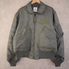 画像1: 90's U.S.AIR FORCE by ALPHA INDUSTRIES CWU-45/P Flight Jacket LARGE (1)