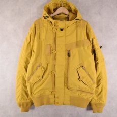 画像1: ALPHA INDUSTRIES,INC. ナイロンフライトジャケット XL (1)