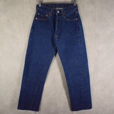 画像1: 70's Levi's 501 赤耳 USA製 デニムパンツ W25 (1)