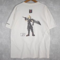 画像1: 90's FINAL FANTASY VII "Cloud" キャラクタープリントゲームTシャツ XL (1)