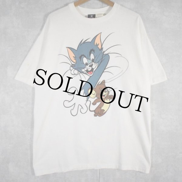 90's Tom and Jerry USA製 キャラクタープリントTシャツ XL