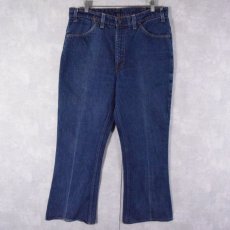 画像1: 80's Levi's 646-0217  ブランクタブ フレアデニムパンツ W34 (1)