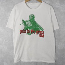 画像1: 90's Pain in the Grass 1996 ゴジラプリント フェスティバルTシャツ (1)