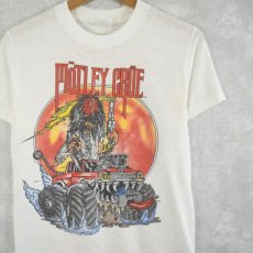 画像1: 80's Mötley Crüe "WRECKING CRUE" USA製 ヘヴィメタルバンドTシャツ M (1)